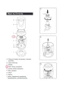 Μαχαίρι μίξερ MOULINEX IZZY (E500) / KENWOOD original