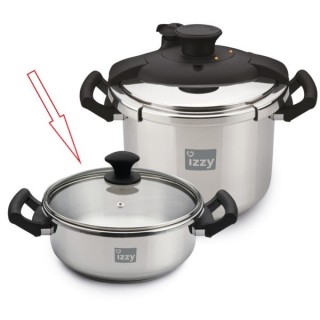Γυάλινο καπάκι αλλάγης σε κατασρόλας IZZY original IZZY XITR0197