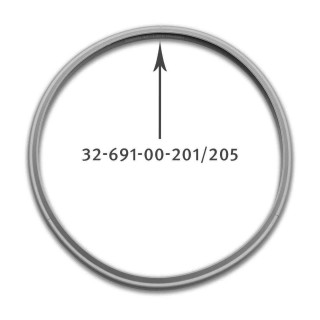 Χύτρα-Κατσαρόλα - Λάστιχο καπακιού χύτρας ταχύτητος 8-10 λίτρων (26cm) FISSLER  original