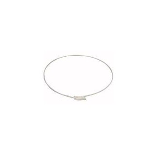 Σφιχτήρας πλαστικός-λάστιχου πόρτας στην πρόσοψη πλυντηρίου ρούχων CANDY/HOOVER original CANDY SFIX0007