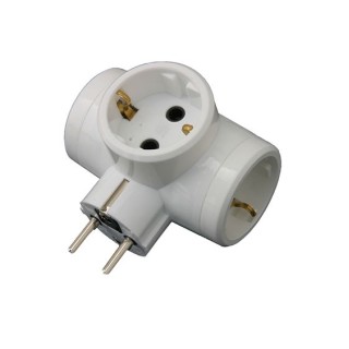 Σταυρός σούκο τριπλός κατάλληλο για τη σύνδεση συσκευών σε πρίζα με καπάκι ΓΕΝΙΚΗΣ ΧΡΗΣΗΣ ΓΕΝΙΚΗΣ ΧΡΗΣΗΣ POL0031