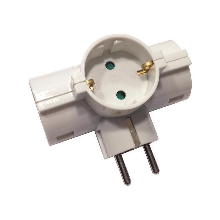 Σταυρός σούκο τριπλός κατάλληλο για τη σύνδεση συσκευών σε πρίζα με καπάκι ΓΕΝΙΚΗΣ ΧΡΗΣΗΣ ΓΕΝΙΚΗΣ ΧΡΗΣΗΣ POL0031