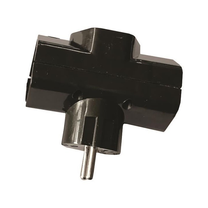 Αντάπτορας από ένα σούκο αρσενικό σε τρία σούκο θηλυκά ΓΕΝΙΚΗΣ ΧΡΗΣΗΣ EUROLAMP POL0035