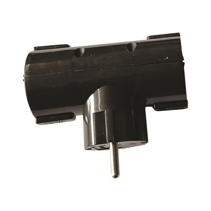 Ταφ αντάπτορας από ένα σούκο αρσενικό σε δύο σούκο θηλυκά ΓΕΝΙΚΗΣ ΧΡΗΣΗΣ EUROLAMP POL0036