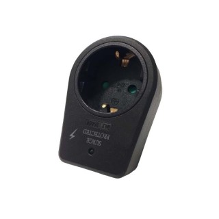 Αντάπτορας με προστασία υπέρτασης από ένα σούκο αρσενικό σε ένα σούκο θυληκο ΓΕΝΙΚΗΣ ΧΡΗΣΗΣ EUROLAMP POL0039