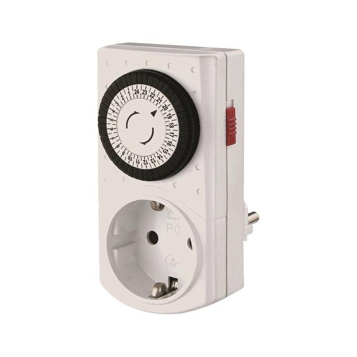 Ημερήσιος αναλογικός χρονοδιακόπτης 24 ωρών ΓΕΝΙΚΗΣ ΧΡΗΣΗΣ