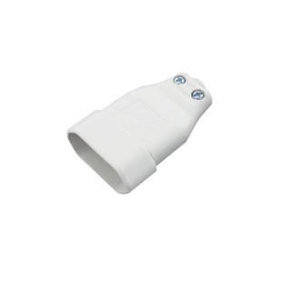 Φίς διπολικό απλό θηλυκό λευκό ΓΕΝΙΚΗΣ ΧΡΗΣΗΣ ΓΕΝΙΚΗΣ ΧΡΗΣΗΣ FIS0009