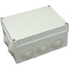 Waterproof outdoor box with GENERAL USE plugs