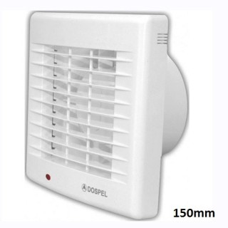 Εξαεριστήρας μπάνιου/λουτρού Φ150 με κορδόνι διακόπτη POLO DOSPEL