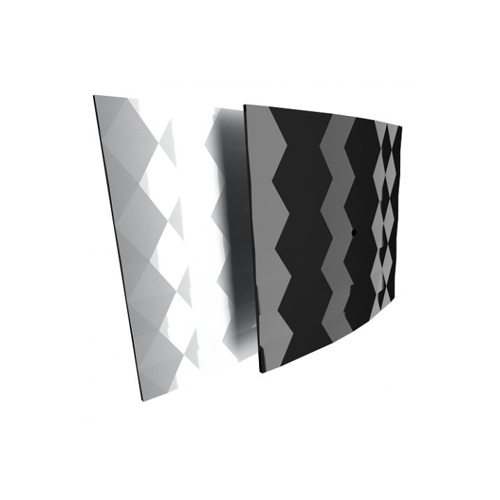 Εξαεριστήρας μπάνιου/λουτρού Φ100 BLACK DOSPEL ΓΕΝΙΚΗΣ ΧΡΗΣΗΣ EXB0009