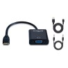 Converter για σύνδεση συσκευών με mini HDMI έξοδο σε οθόνες και προτζέκτορες με VGA είσοδο PTH-026