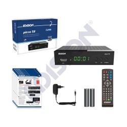 Επίγειος ψηφιακός δέκτης MPEG-4 υψηλής ευκρίνειας PICCO T265 EDISION EDISION DKT0004