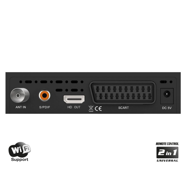 Επίγειος ψηφιακός δέκτης MPEG-4 υψηλής ευκρίνειας PICCO T265 EDISION EDISION DKT0004