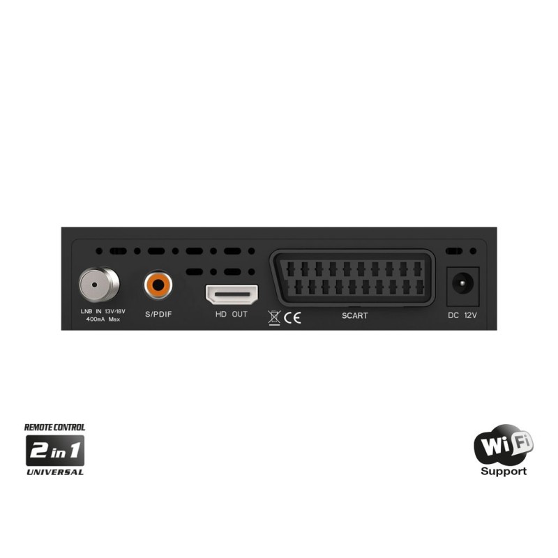 Δορυφορικός δέκτης υψηλής ευκρίνειας ΡRΟΤΟΝ S2 EDISION EDISION DKT0002