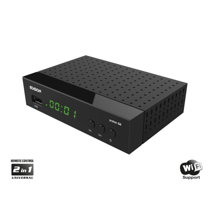 Δορυφορικός δέκτης υψηλής ευκρίνειας ΡRΟΤΟΝ S2 EDISION EDISION DKT0002