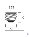 Λάμπα led προβολάκι 12W E27 R80 6500Κ EUROLAMP EUROLAMP R801265