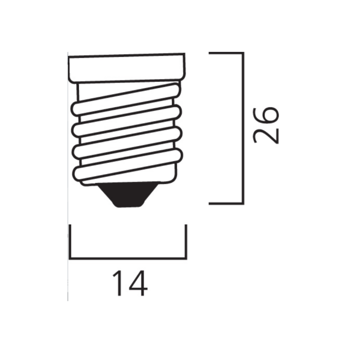 Λάμπα αλογόνου προβολάκι ECO 28W E14 R50 EUROLAMP 800-887500