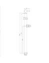 Λάμπα led linestra μεγάλη 7,5W 50cm SYLVANIA 1πόδι LIN0003