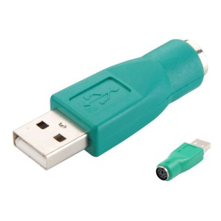 Αντάπτορας PS2 θηλυκός σε USB αρσενικό ΓΕΝΙΚΗΣ ΧΡΗΣΗΣ PS2001