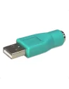 Αντάπτορας PS2 θηλυκός σε USB αρσενικό ΓΕΝΙΚΗΣ ΧΡΗΣΗΣ PS2001