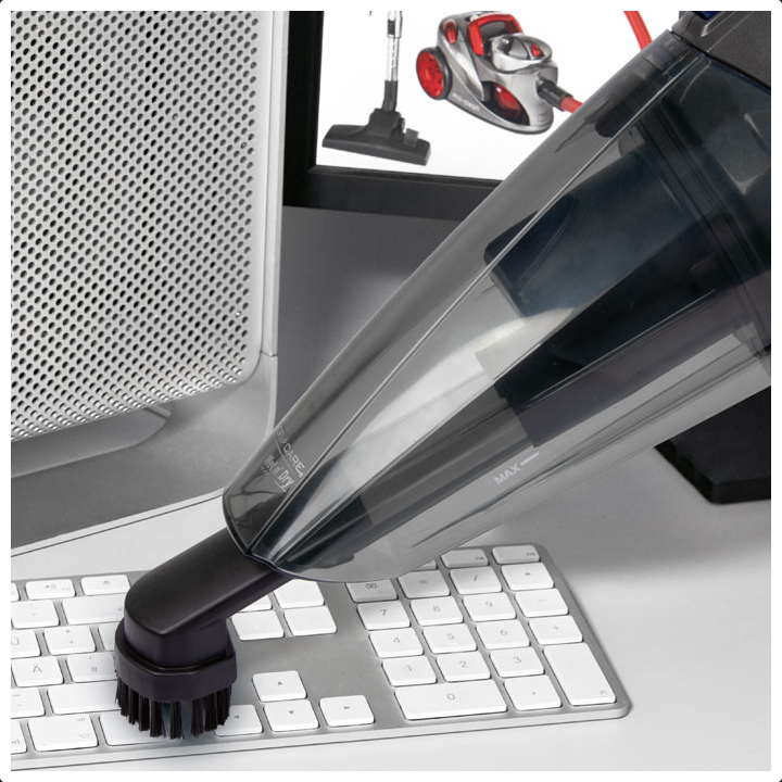 Επαναφορτιζόμενο σκουπάκι χειρός wet & dry 14,8V, που λειτουργεί με μπαταρία λιθίου 2200 mAh