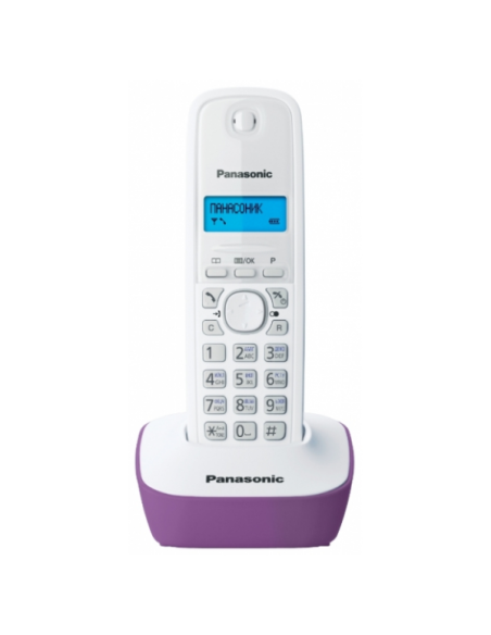 Ασύρματη τηλεφωνική συσκευή μώβ TG1611 purple PANASONIC PANASONIC ASYR0004