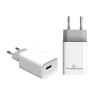 Universal φορτιστής USB 2.1A σε λευκό χρώμα USB0002