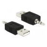 Αντάπτορας USB αρσενικός σε Stereo Jack 3.5mm αρσενικό