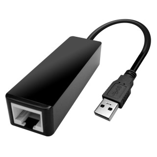 Αντάπτορας δικτύου USB 3.0, USB A αρσ. - RJ45 θηλ., με ενσωματωμένο καλώδιο 0,20m σε συσκευασία blister  CAB-U035
