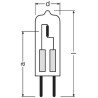 Λάμπα αλογόνου HALOSTAR ST 20W 12V G4 OSRAM OSRAM HAL2028