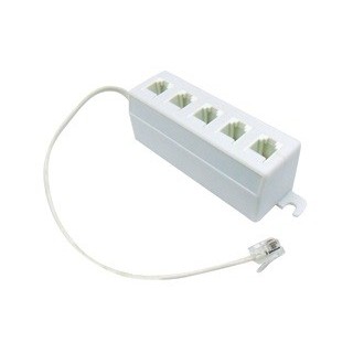 Τηλεφωνικό Splitter RJ11 από 1 προς 5 ΓΕΝΙΚΗΣ ΧΡΗΣΗΣ TEL0001