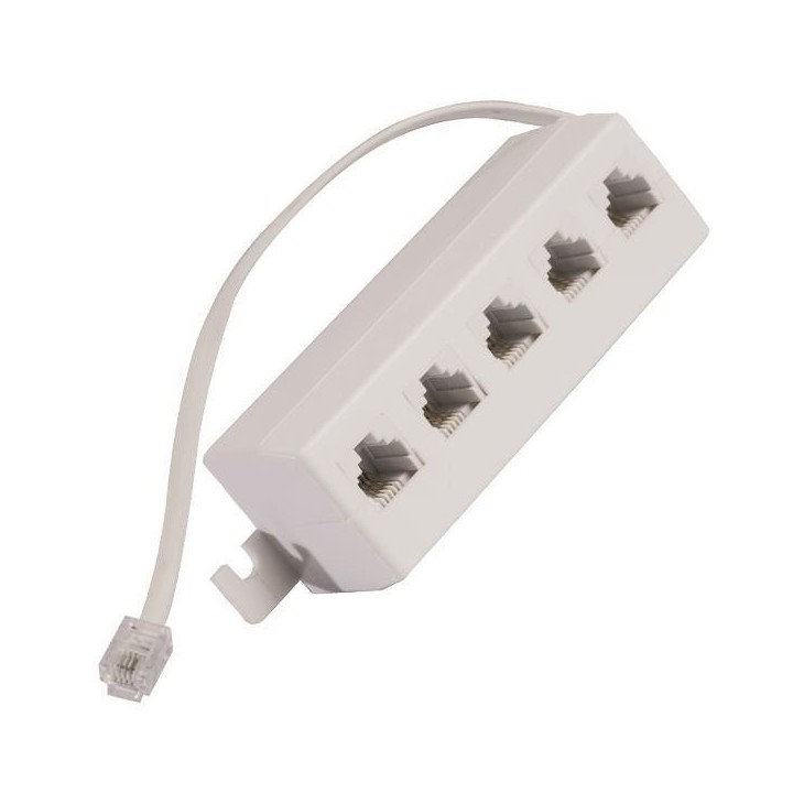 Τηλεφωνικό Splitter RJ11 από 1 προς 5