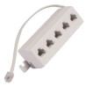 Τηλεφωνικό Splitter RJ11 από 1 προς 5 ΓΕΝΙΚΗΣ ΧΡΗΣΗΣ TEL0001