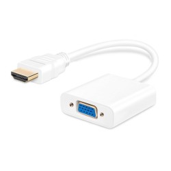 Μετατροπέας HDMI σε VGA σε λευκό χρώμα PTH-024