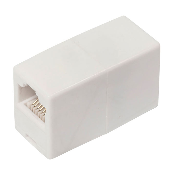 Μούφα σύνδεσης RJ45 θηλυκό - θηλυκό ΓΕΝΙΚΗΣ ΧΡΗΣΗΣ RJ450001