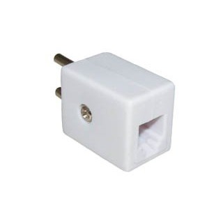 Αντάπτορας RJ11 θηλυκό σε παλαιού τύπου πρίζα τηλεφώνου