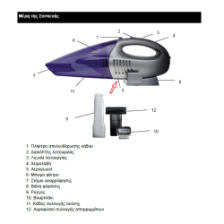 Μπαταρίες για επαναφορτιζόμενο ηλεκτρικό σκουπάκι Power Vac L217 IZZY original IZZY SKBAT0002
