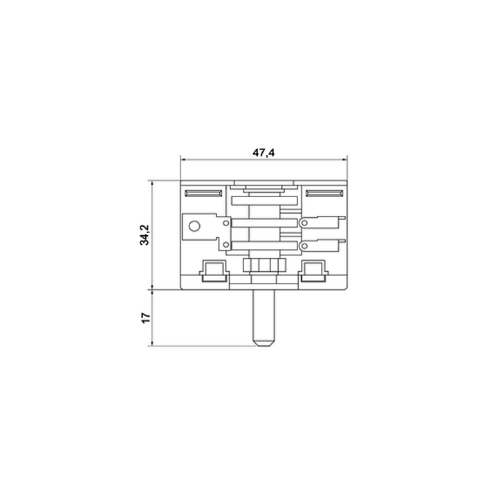 Διακόπτης επιλογής φούρνου κουζίνας ΓΕΝΙΚΗΣ ΧΡΗΣΗΣ ΓΕΝΙΚΗΣ ΧΡΗΣΗΣ DEF0088