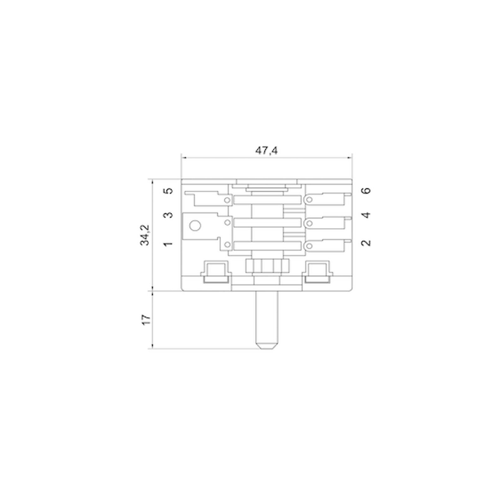 Διακόπτης επιλογής φούρνου κουζίνας ΓΕΝΙΚΗΣ ΧΡΗΣΗΣ ΓΕΝΙΚΗΣ ΧΡΗΣΗΣ DEF0090