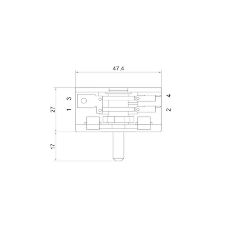 Διακόπτης επιλογής φούρνου κουζίνας ΓΕΝΙΚΗΣ ΧΡΗΣΗΣ
