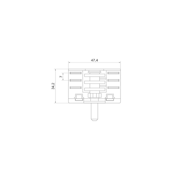 Διακόπτης επιλογής φούρνου κουζίνας ΓΕΝΙΚΗΣ ΧΡΗΣΗΣ ΓΕΝΙΚΗΣ ΧΡΗΣΗΣ DEF0094