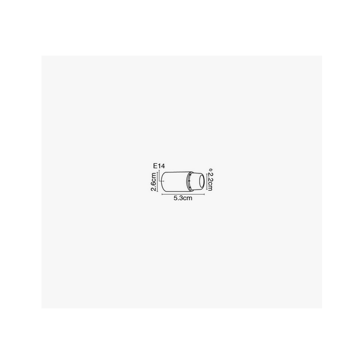 Ντουί βακελλίτη σωλληνωτό λείο μαύρο E14 ΓΕΝΙΚΗΣ ΧΡΗΣΗΣ ΓΕΝΙΚΗΣ ΧΡΗΣΗΣ NTU0003