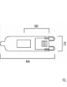 Λάμπα αλογόνου ECO 33W G9 OSRAM OSRAM KAPS3328