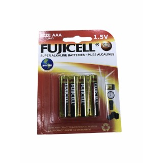 Αλκαλική μπαταρία ΑΑA - LR03 Alkaline FUJICELL σε 4 τεμαχίων