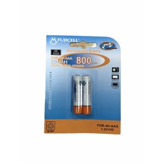 Επαναφορτιζόμενη μπαταρία ΑΑΑ Νi-MH 800 mAh 1.2V FUJICELL FUJICELL AAA2