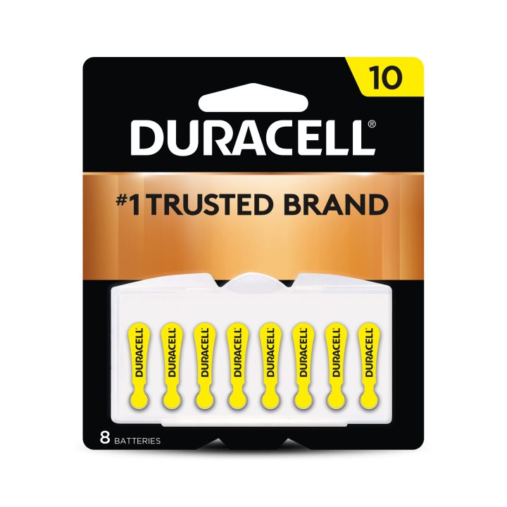 Μπαταρία ακουστικών βαρηκοΐας ZA10, 1.4V, σε blister 6 μπαταριών DURACELL