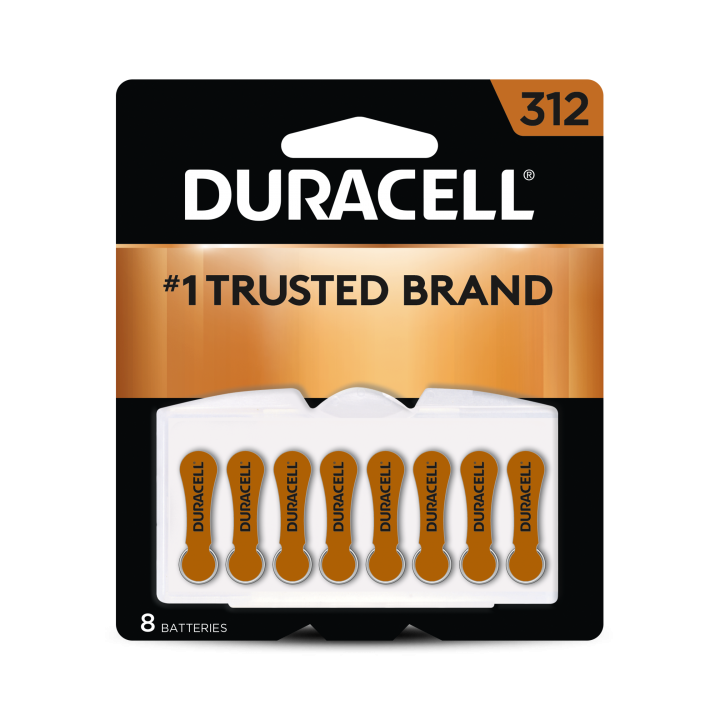 Μπαταρία ακουστικών βαρηκοΐας ZA312, 1.45V, σε blister 6 μπαταριών DURACELL DURACELL ZAIR0312