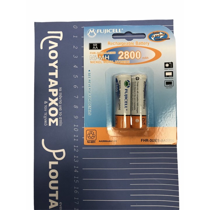 Επαναφορτιζόμενη μπαταρία ΑΑ Νi-MH 2800 mAh 1.2V FUJICELL
