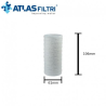 FA 4 SX 4" 25 microns Atlas Filtri replacement thread filter