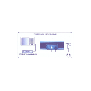 Εσωτερική κεραία τηλεόρασης, νέου τύπου, για επίγειο ψηφιακό σήμα MATEL MATEL 01-039-0044